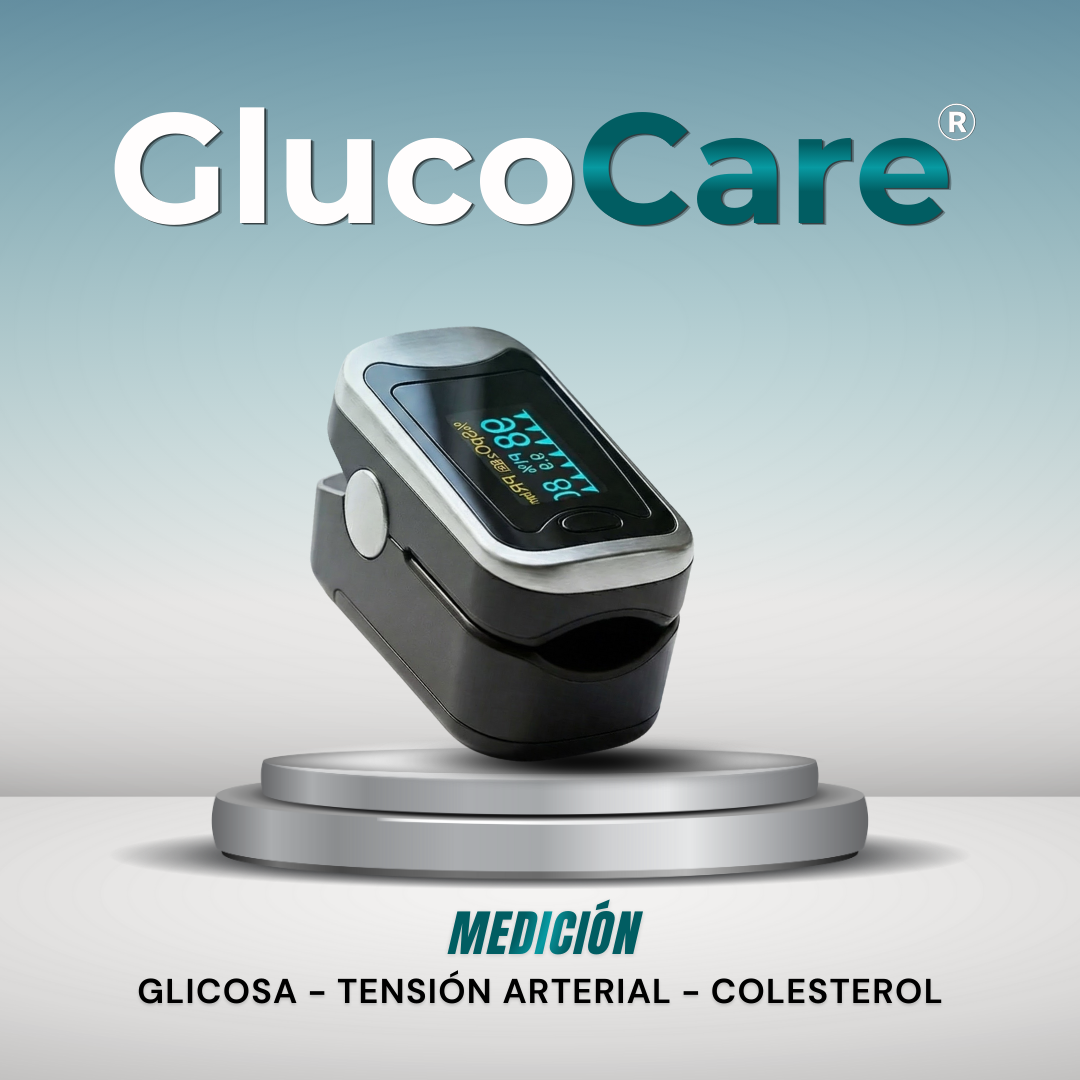 GlucoCare™ Medidor Inteligente Sin Pinchazos + Pulsera de Seguimiento GRATIS